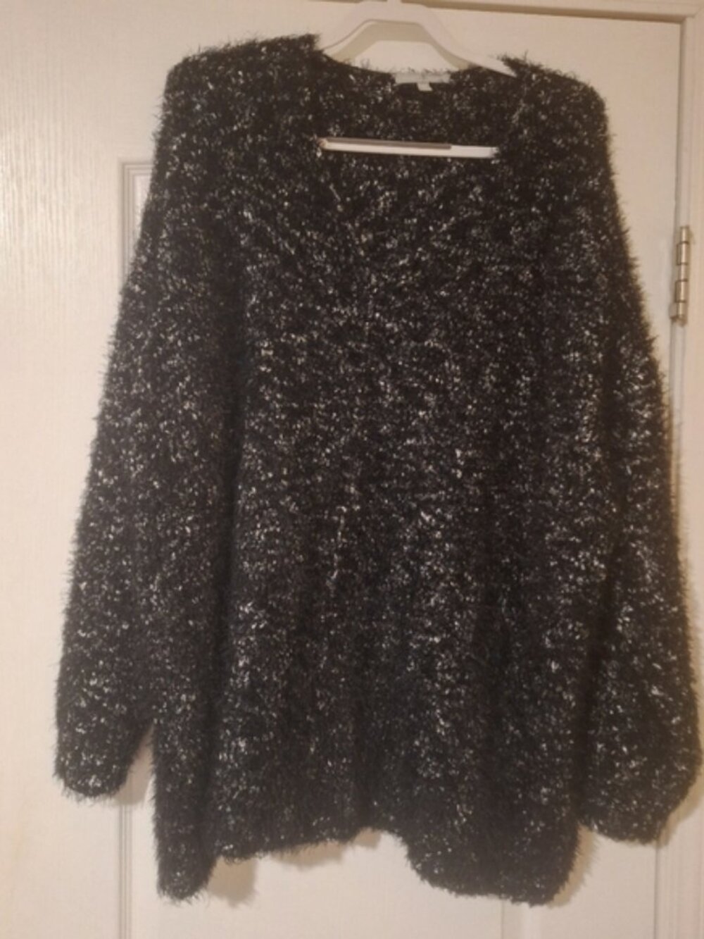 Heart N Soul‎ Womens Cozy Black Sweater 3X